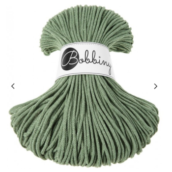 Bobbiny Flechtkordel 3 mm - Eucalyptus Green